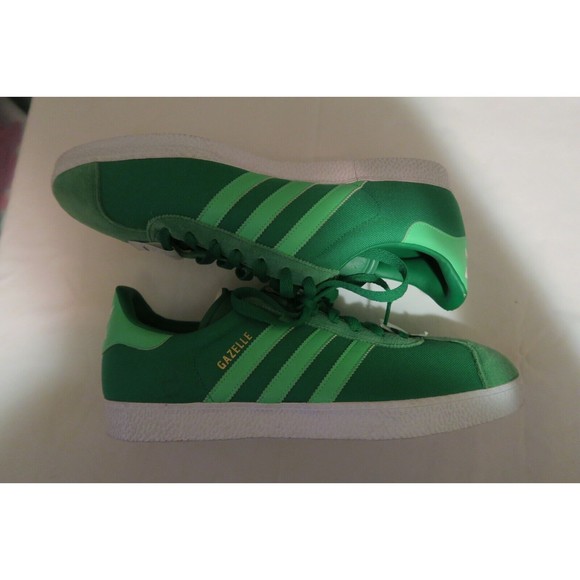 Adidas Gazelle 2 Shoes Fairway Green Zest Low Top Suede Men\'s 12 Q23105 main image 4